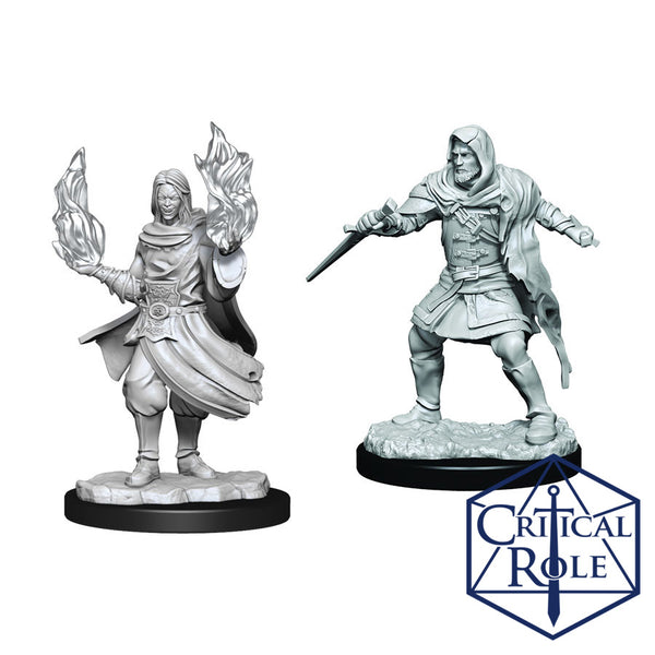 Hollow One Rogue & Sorcerer - Critical Role Minis
