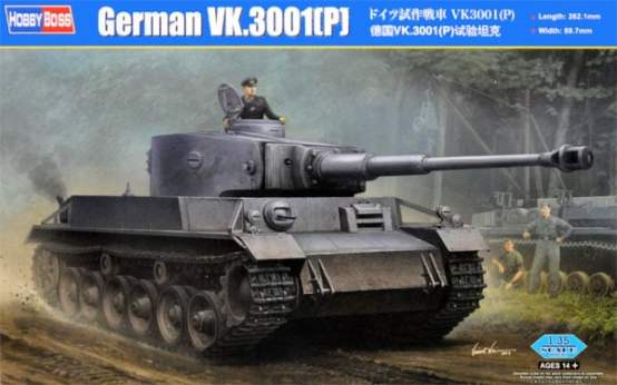 German VK.3001(P)  - 1/35 Scale Model by HobbyBoss :www.mightylancergames.co.uk