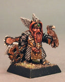 14042: Thorgram, Dwarf Warlord sculpted by Werner Klocke, painted by Kelly Rowe