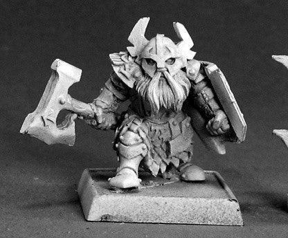 Reaper Warlord 14173 - Gargram Heavyhand, Dwarf: www.mightylancergames.co.uk