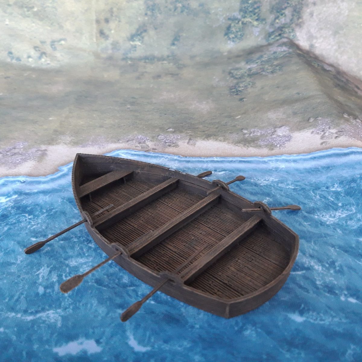 MEDIUM ROWBOAT - IRON GATE SCENERY