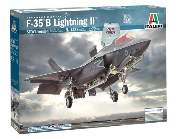 F-35 B Lightning II - Italeri 1/72 (N0 1425) :www.mightylancergames.co.uk