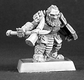 Reaper Warlord 14331 - Dark Dwarf Warrior, Mercs: www.mightylancergames.co.uk