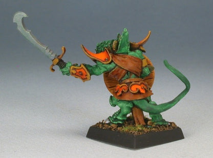 14343: Sunan, Reptus Warrior sculpted by Chaz Elliott, painted by Anne Foerster