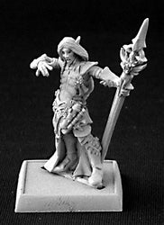 Reaper Warlord - Larnach the Grey, Elves: www.mightylancergames.co.uk 