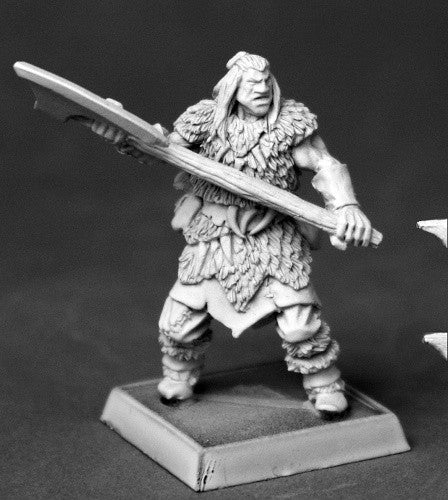 Reaper Warlord 14620 - Barbarian Axeman: www.mightylancergames.co.uk