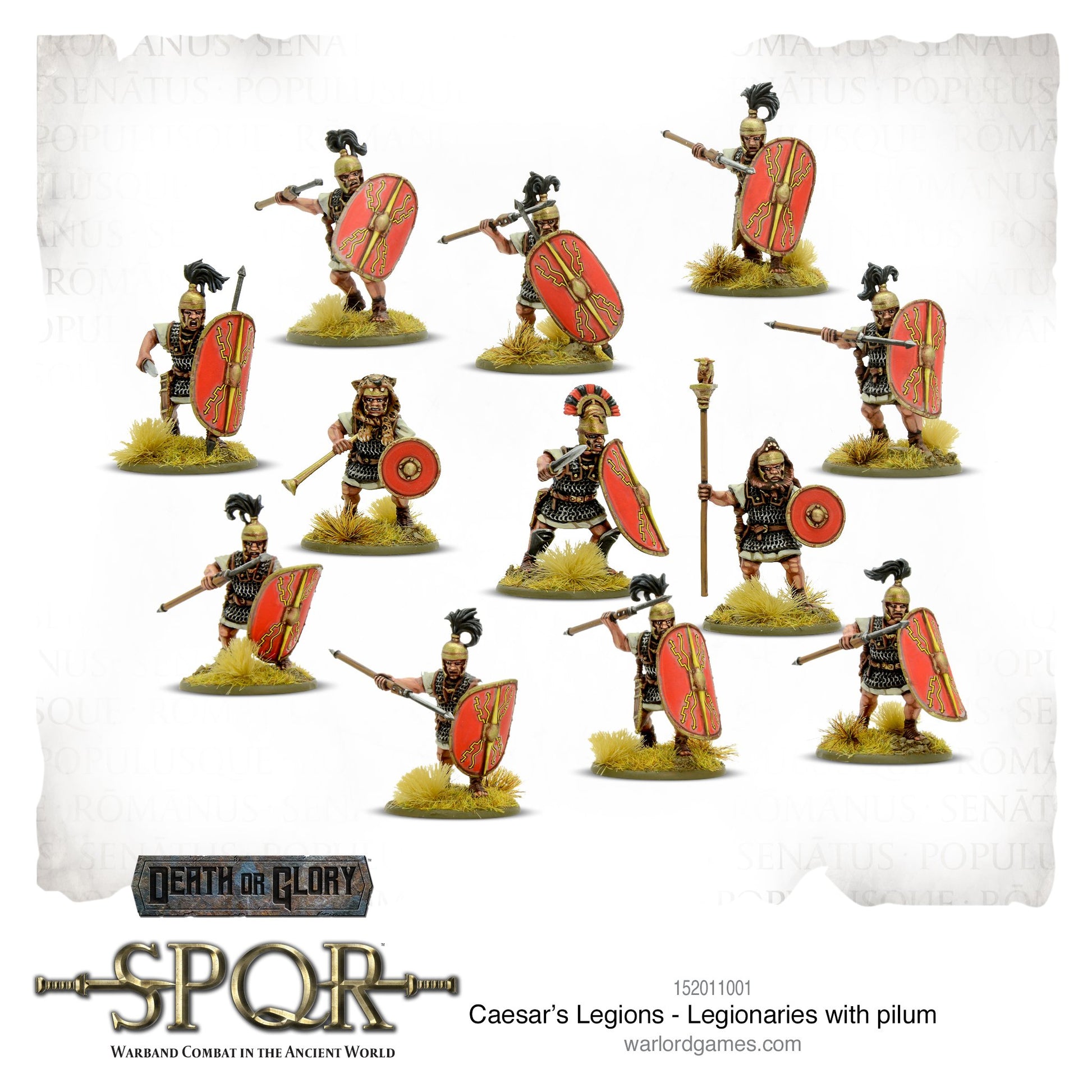 Caesar's Legions - Legionaries with pilum (SPQR)