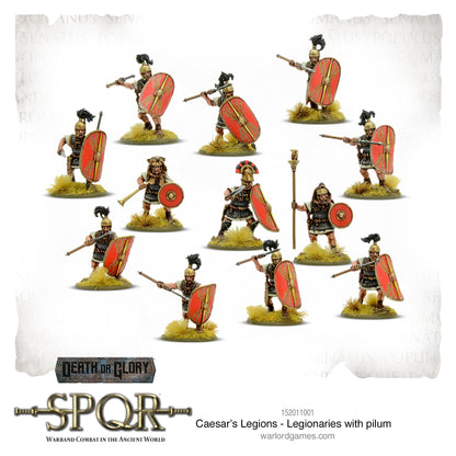 Caesar's Legions - Legionaries with pilum (SPQR)