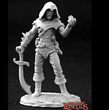 Reaper Miniatures 03265 Tierce, Male Rogue sculpted by Jeff Grace for the dark heaven legends metal miniatures range 