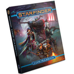 Starfinder RPG Core Rulebook cover art