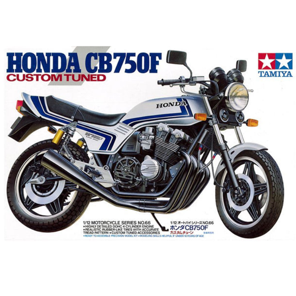 Honda CB750F Custom Tuned - Tamiya 1/12 Scale Motor Bike Kit