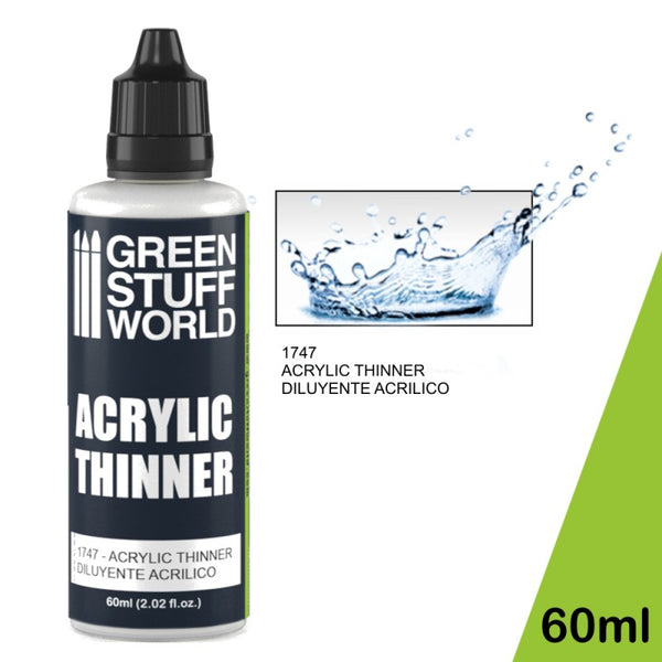 ACRYLIC THINNER 60ml -1747- Green Stuff World