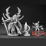 Reaper Miniatures dark heaven legends metal miniature 03187 Kal'Valanis a Lich Queen sculpted by Bobby Jackson