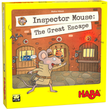 Inspector Mouse: The Great Escape boxed game with a mouse detective on the front