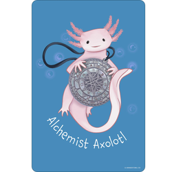 Alchemist Axolotl Tin Sign