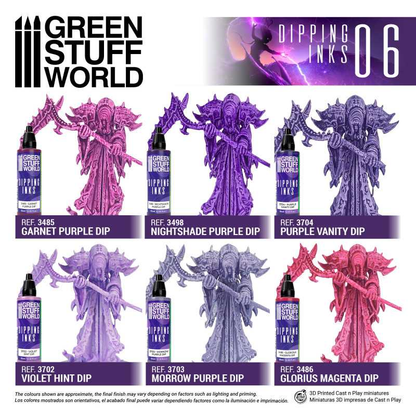 Dipping Inks Set 06 Purple/Violet - Green Stuff World