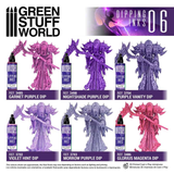 Dipping Inks Set 06 Purple/Violet - Green Stuff World