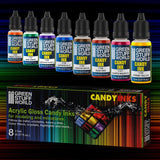 Acrylic Candy Ink Paints -Set x8  - GSW