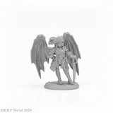 04037 - Sophie & Despicatus ReaperCon 2020 (Reaper Dark Heaven Legends Metal). Reaper Miniatures metal gaming figure of a succubus as a pirate 