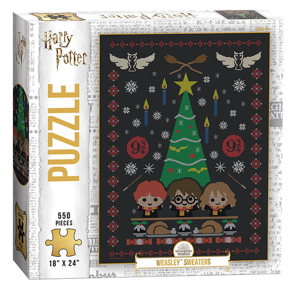 Weasley Sweaters 550 Piece Puzzle box art 