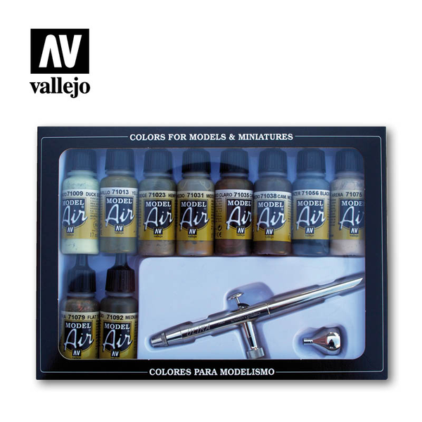 Airbrush and Camouflage Colours  Vallejo set