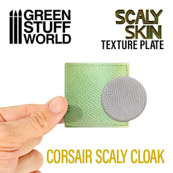 Scaly Skin Corsair Scaly Cloak Texture Plate by Green Stuff World