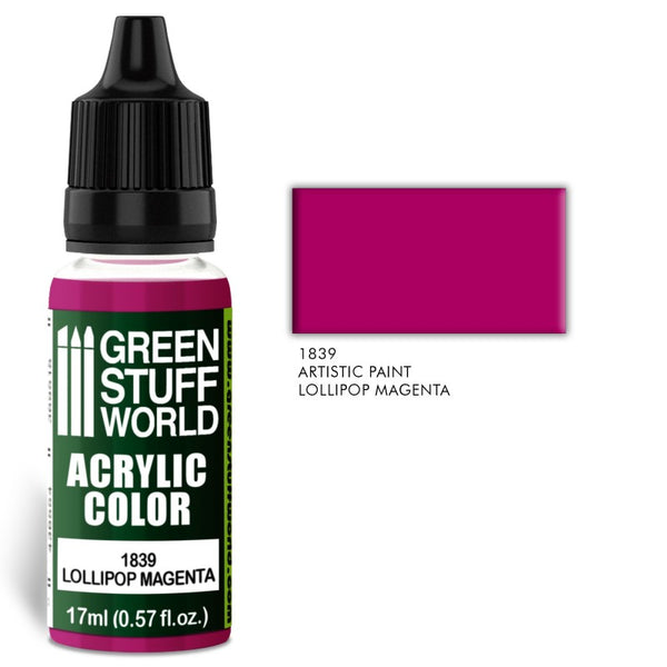 LOLLIPOP MAGENTA -Acrylic Colour -1839  Green Stuff World