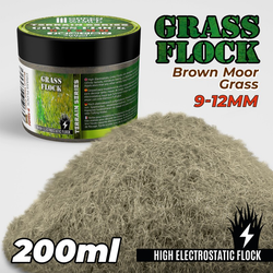 Brown Moor Grass 9-12mm Flock -200ml- GSW