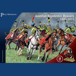 Napoleonic Austrian Hussars 1805-15 - Perry - AN100