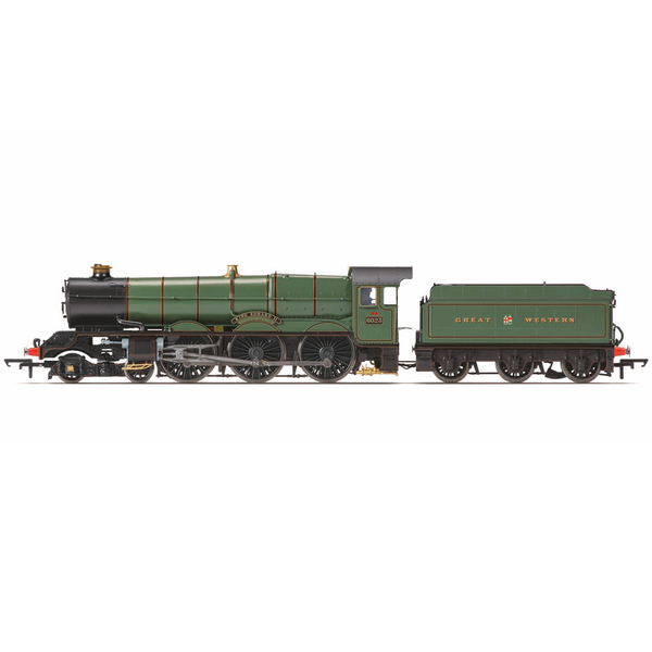 GWR King Class King Edward II No.6023 by Hornby. A scale model train in green