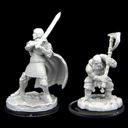 Westruun Militia Swordsman & Kraghammer Axeman - Critical Role Minis