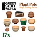 Resin Plant Pots - Green Stuff World
