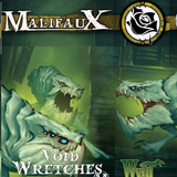 Malifaux unusual looking creatures with a multitude of eyes and sharp jaws 