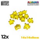 Yellow Meeples by Green Stuff Wo...