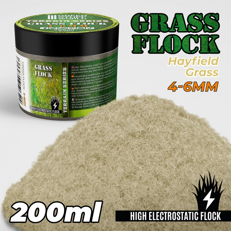 Hayfield Grass 4-6mm Flock -200ml- GSW