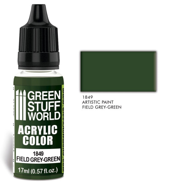 FIELD GREEN-GREY-Acrylic Colour -1849- Green Stuff World