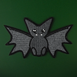 Cute Bat Iron On Patch