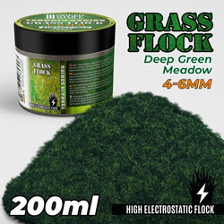 Deep Green Meadow 4-6mm Flock -200ml- GSW