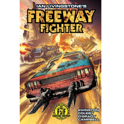 Ian Livingstone's Freeway Fighter a science fiction graphic novel