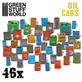 Resin oil cans by Green Stuff Wo...