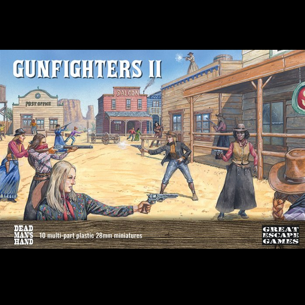 Dead Mans Hand Gunfighters II - Female Gunfighters box art