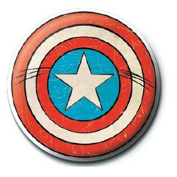 Captain America Shield Badge - Marvel Comics Badge