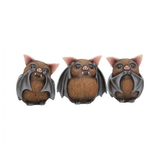 Nemesis Now Three Wise Bats - ornament