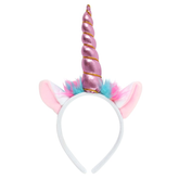 unicorn headband. White ears wit...