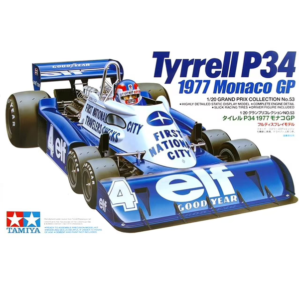 Tyrrell P34 1977 Monaco GP - Tamiya - 20053