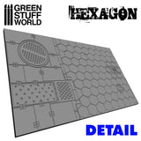 Hexagons - Rolling Pin - 1160 Green Stuff World