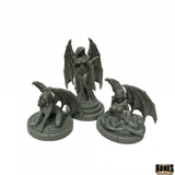 reaper miniatures 44160 Demonic Temptation Succubi - Bones Black