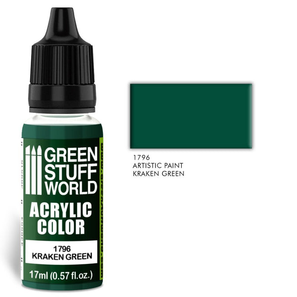 KRAKEN GREEN -Acrylic Colour -1796  Green Stuff World