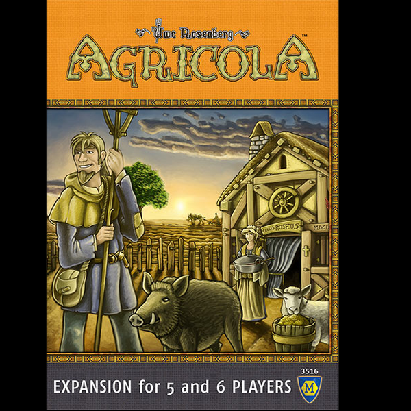 Agricola Expansion For 5 & 6 Players box art 