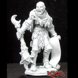 Reaper Miniatures 02893 Cazalet, Plague Priest sculpted by Julie Guthrie for the dark heaven legends metal miniatures range that would make a great cleric in your D&D and other RPG adventures.